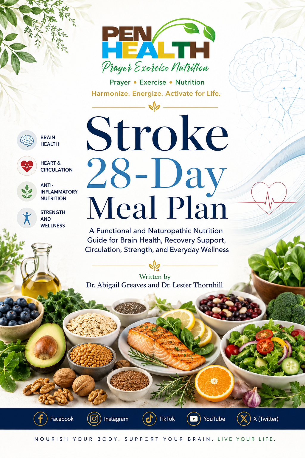28 day meal plan for Stroke