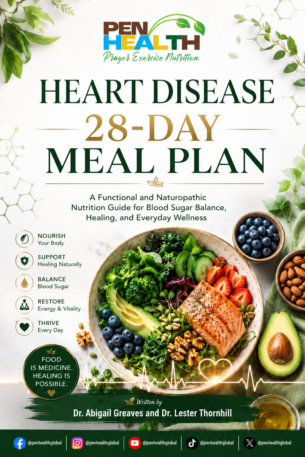 28 day meal plan for Heart Disease